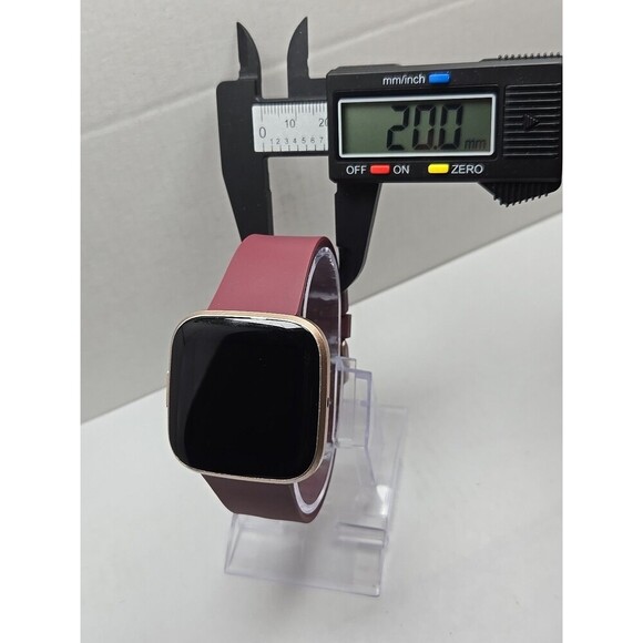 Fitbit Versa 2 Smartwatch Gray 40mm Alexa WR50M Always On Display No Charger - Picture 6 of 11